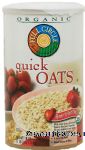 Full Circle Organic quick oats Center Front Picture